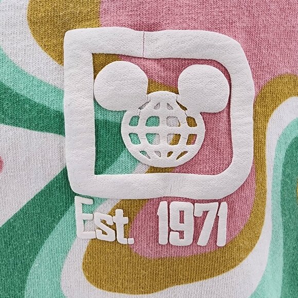 Disney X Spirit Jersey Adult Small Shirt Swirl Walt Disney World Multicolor - Picture 5 of 14